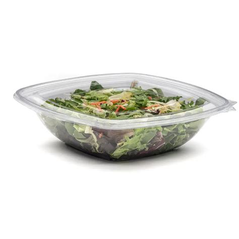 SALAD TUBS & LIDS 400g T96&L48 (1x25) - Hasmart