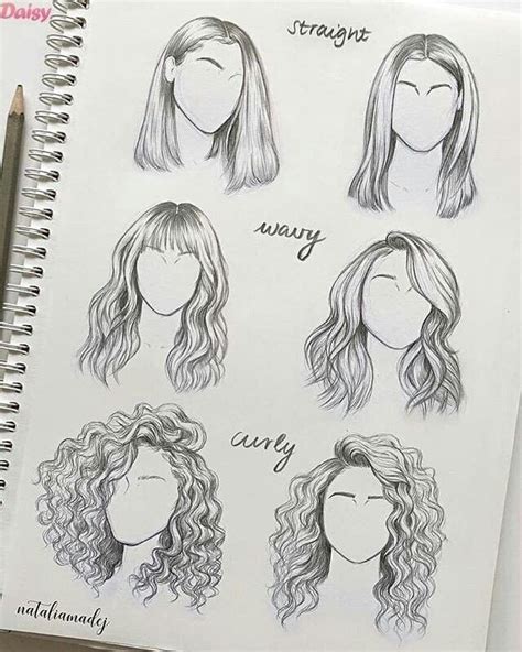 Amazing hair drawing ideas inspiration – Artofit