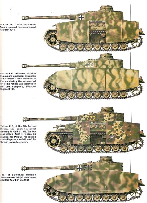 Armorama :: Cool Panzer IV ausf H camos?