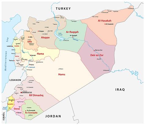 Syrian Arab Republic Maps & Facts - World Atlas