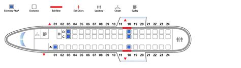 Embraer Rj145 Aircraft Seating Chart