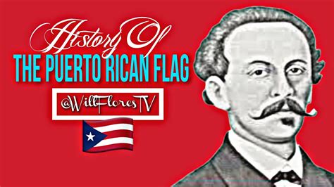 History Of The Puerto Rican Flag 🇵🇷 - YouTube