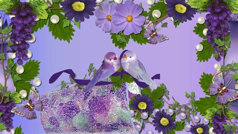 Bird And Flower Wallpaper (56+ images)