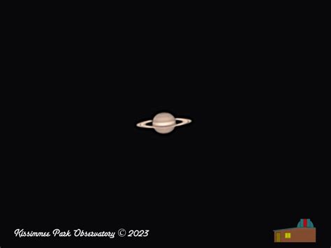 Digital Image – Saturn Opposition 2023 – Kissimmee Park Observatory