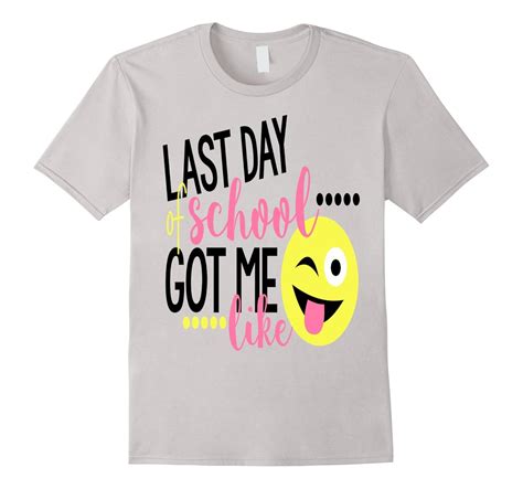 Funny Last Day Of School Shirt KIds Teacher Smiley Face-TH – TEEHELEN