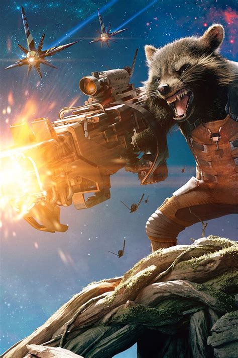 Rocket Raccoon, Groot, wallpaper