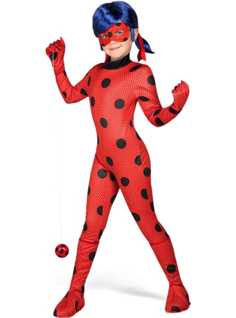 Ladybug classic costume for girls. Fast delivery | Funidelia