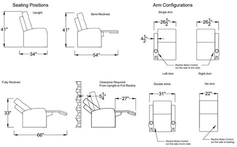 Seating dimensions for home theater