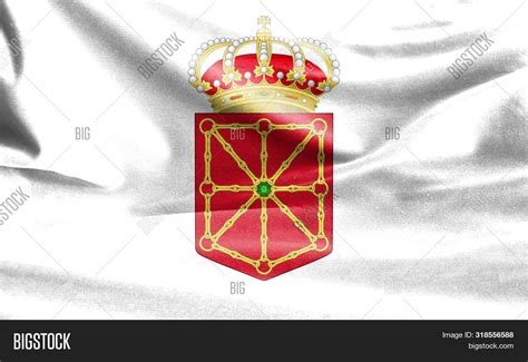 Realistic Flag Navarra Image & Photo (Free Trial) | Bigstock