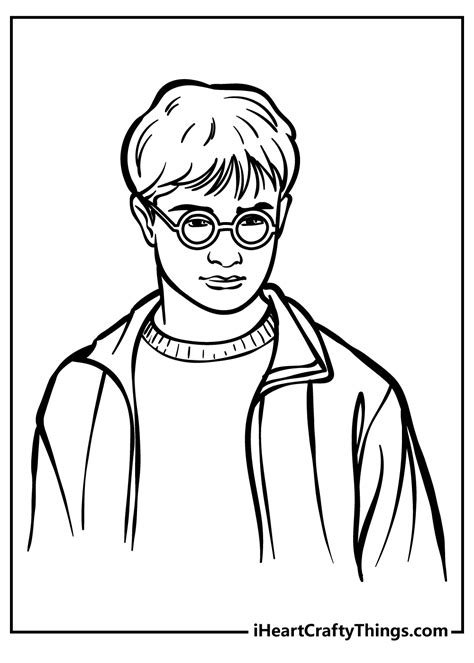 Free HARRY POTTER Coloring Pages For Download (Printable, 60% OFF