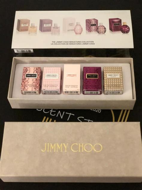 Jimmy Choo 5 Piece Miniature Perfume Collection Gift Set – Scent Station