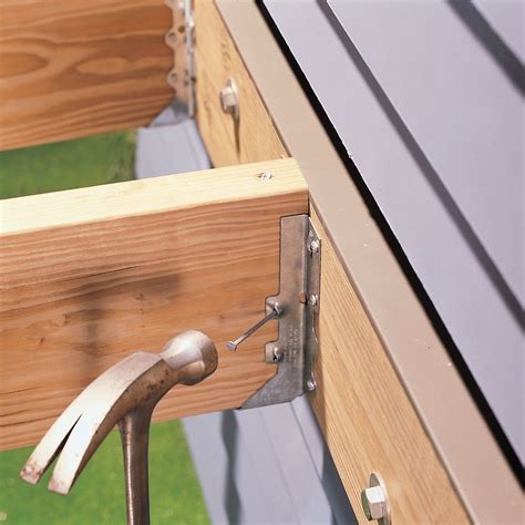 How to Install Joist Hangers the Correct Way in 2020 | Joist hangers ...