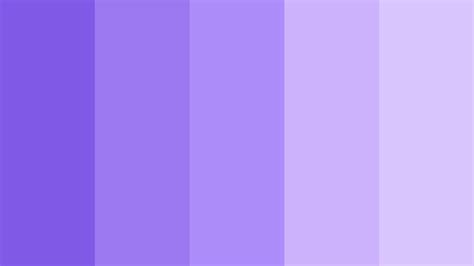 Lavender Monochromatic Color Palette. #colorpalettes #colorschemes # ...