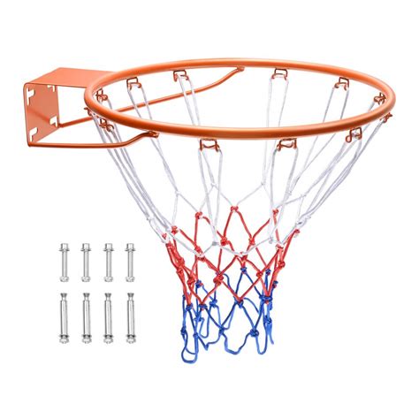 VEVOR Basketball Rim, Wall Door Mounted Basketball Hoop, Heavy Duty ...