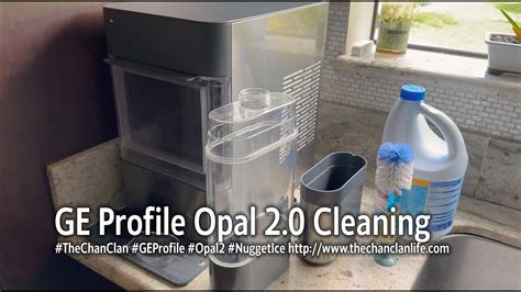 TechTalk: GE Profile Opal Version 2.0 Nugget Ice Maker Cleaning ...