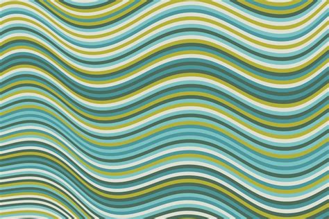 Premium Vector | Simple curve wave stripes warp vector background ...