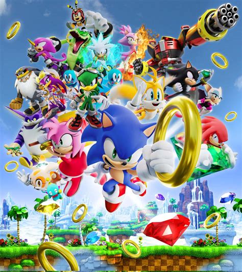 Discover 80+ sonic characters wallpaper - in.coedo.com.vn