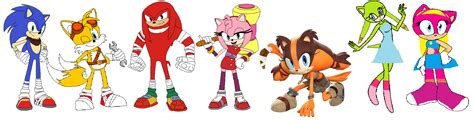 Sonic Boom Team by Teaganm on DeviantArt