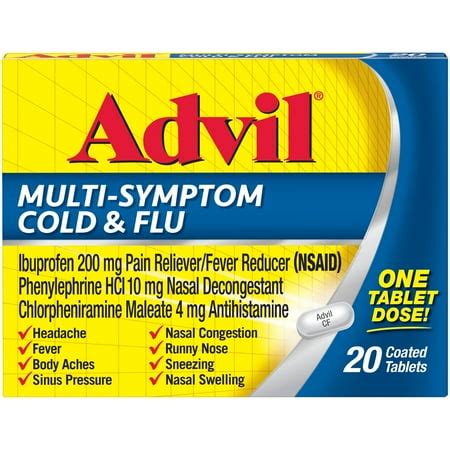 Top #10 Best Cold And Flu Medicine For Adults Advil in 2024 | Reviews ...