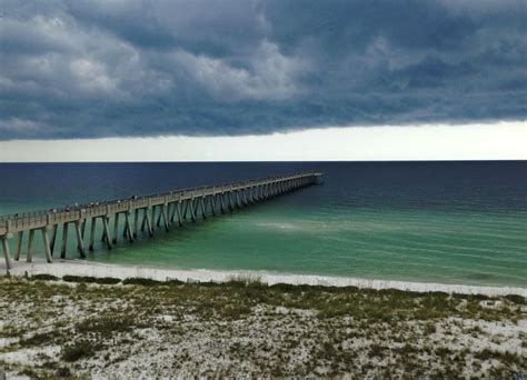 Storm over Navarre Beach. Photo by Lisa Bruno Davis. | Navarre beach ...