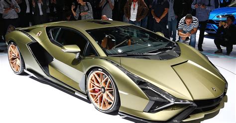 Lamborghini advances hybrid tech with Sian supercar | Automotive News ...