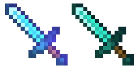 Minecraft Enchanted Diamond Sword Animated Cursor - Sweezy Cursors