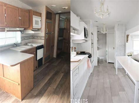 20+ Incredible RV Camper Interior Renovations, RV Makeover Before and ...