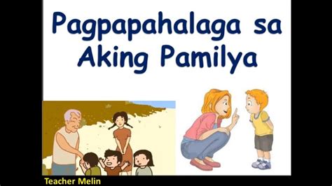 Larawan Ng Pagpapahalaga Sa Pamilya