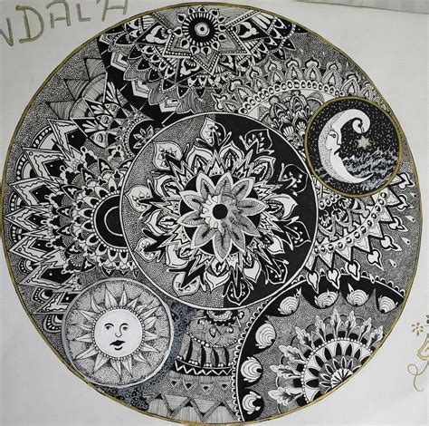 Mandala Art - 05 Drawing by Sanil Gupta - Fine Art America