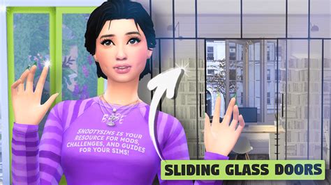 The Best CC Sliding Glass Doors for The Sims 4! — SNOOTYSIMS