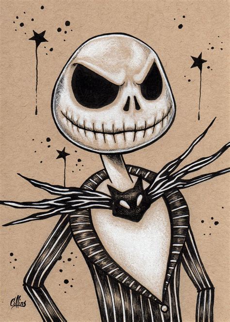 Jack Skellington Nightmare Before Christmas Fine Art Wall - Etsy Australia