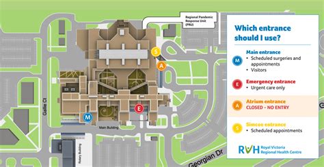 Victoria Hospital Parking Map