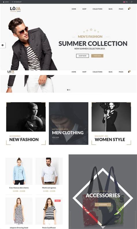 32+ Fashion Designers Website Themes & Templates | Free & Premium Templates