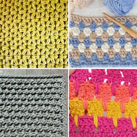 Different Stitches In Crochet - Craft and Crochet