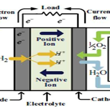 Operating principle of PEMFC | Download Scientific Diagram