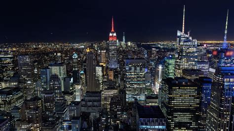 New York City at Night : r/pics