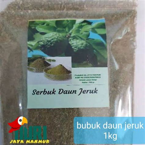 Jual bubuk daun jeruk kering 1kg | Shopee Indonesia