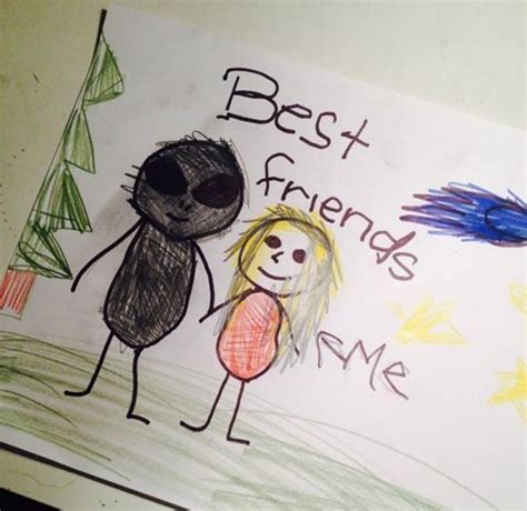 20 Dark & Creepy Drawings By Kids That Show Why You Shouldn’t Mess With ...