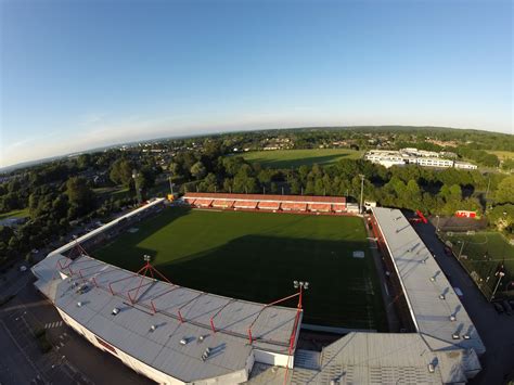 Aerial Britain: FOURTEEN PICTURES: Broadfield Stadium, Crawley Town FC ...