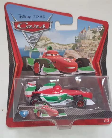 DISNEY PIXAR CARS 2 Diecast Francesco Bernoulli No 4 New & Sealed £8.95 ...