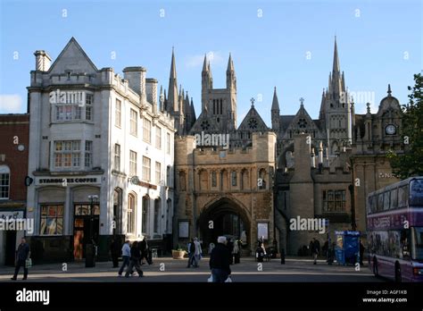 peterborough city centre attractions cambridgeshire england uk gb Stock ...