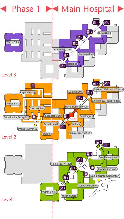 Floor Plan Victoria Hospital Kirkcaldy | Hospital floor plan, Floor ...