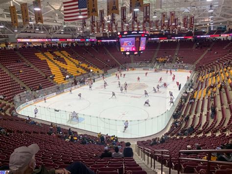 Mariucci Arena Seating Chart Hockey | Elcho Table