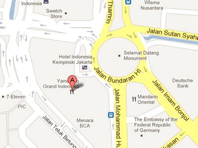 Grand Indonesia Map