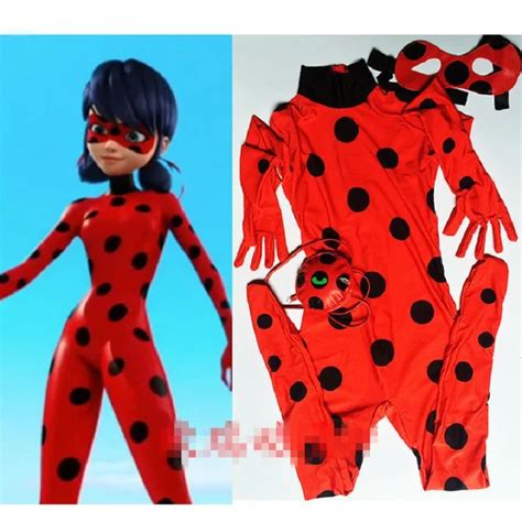 Aliexpress.com : Buy Miraculous Ladybug Girl Cosplay Costume Kids ...