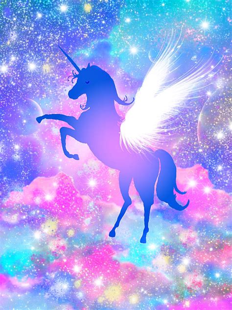 Discover more than 83 sparkle glitter unicorn wallpaper latest - in ...