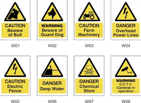 Farm Safety Signs | Vambeck Signs