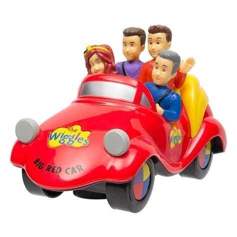 THE WIGGLES Big Red Car **NOT WORKING** Musical Toy 8 Spin Master 2003 ...