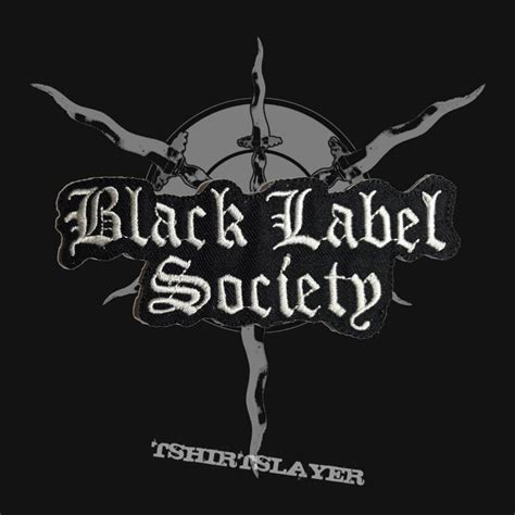 Black Label Society - Logo [Embroidered, Shape] | TShirtSlayer TShirt ...