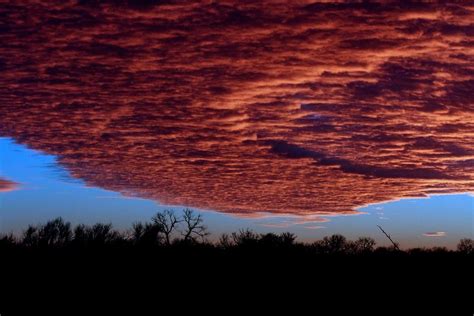 Altocumulus Sunset Photograph by Krista Wimmer - Pixels